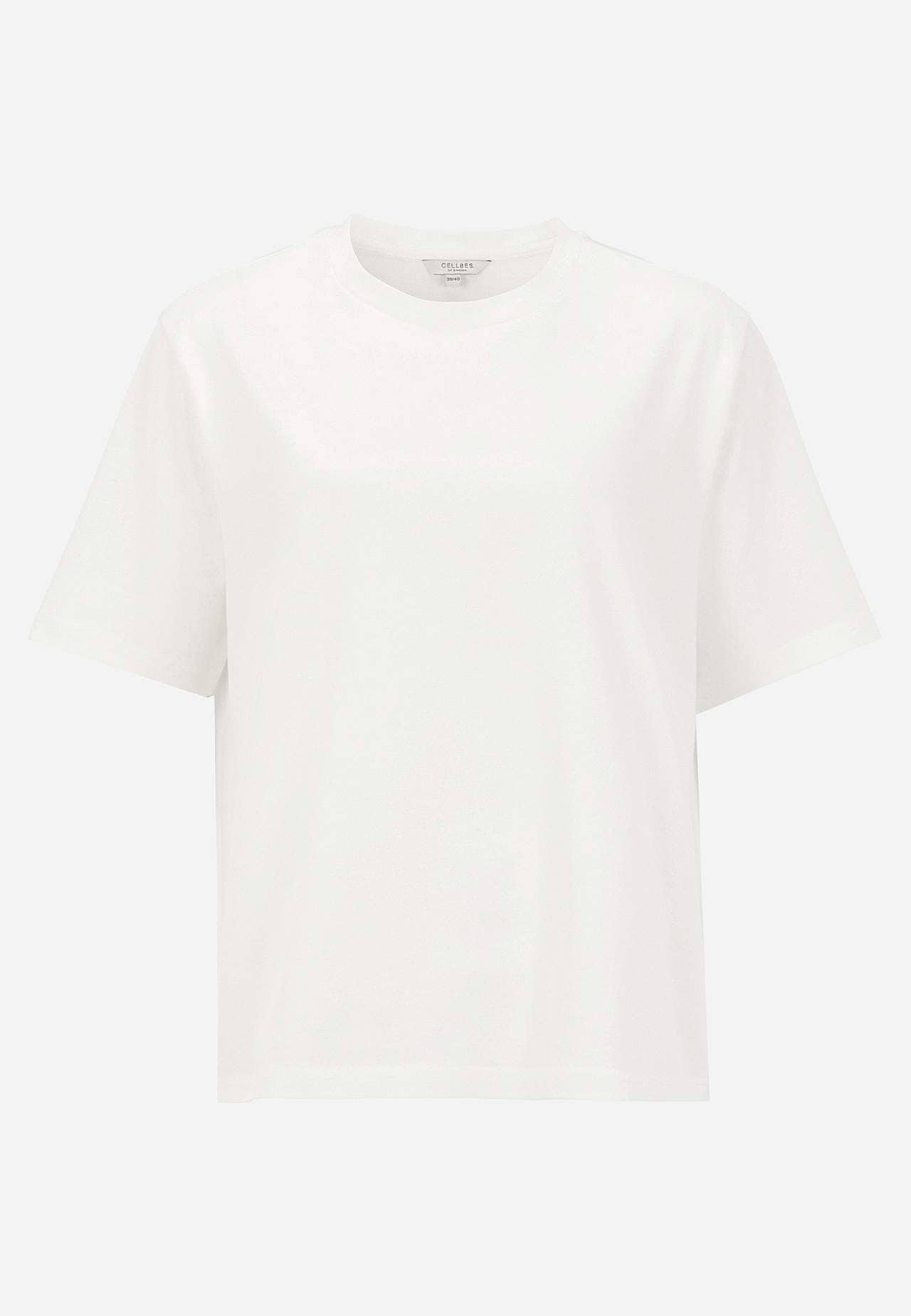 T-paita raskaasta puuvillajersey-kankaasta