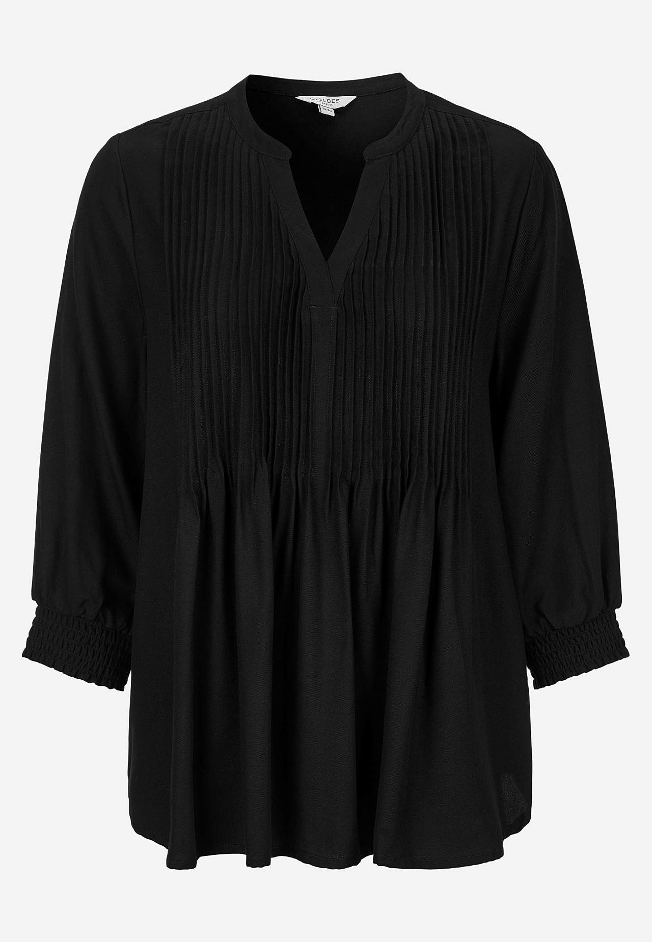 Pusero tikatuilla vekeillä