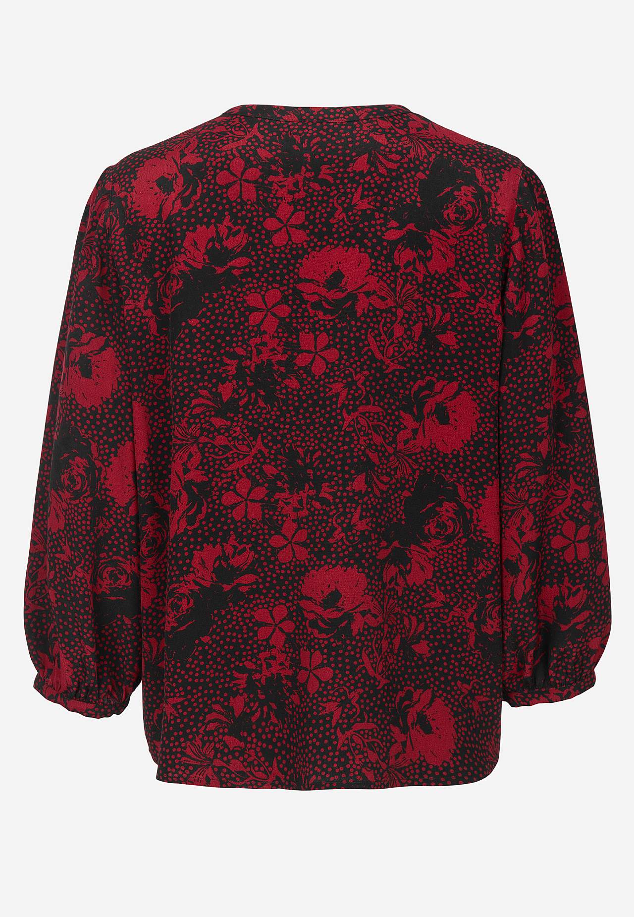 Kudottu, kuviollinen pusero