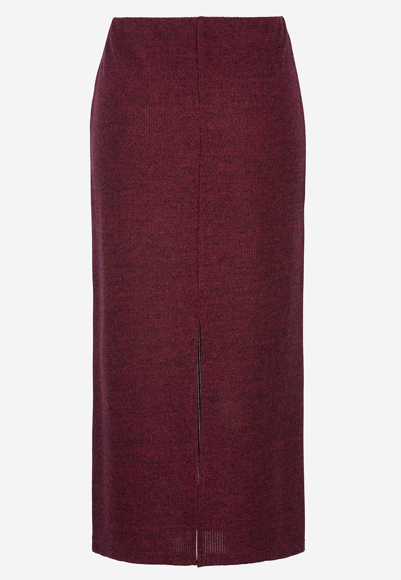 Hyvin pehmeä hame halkiolla Beata