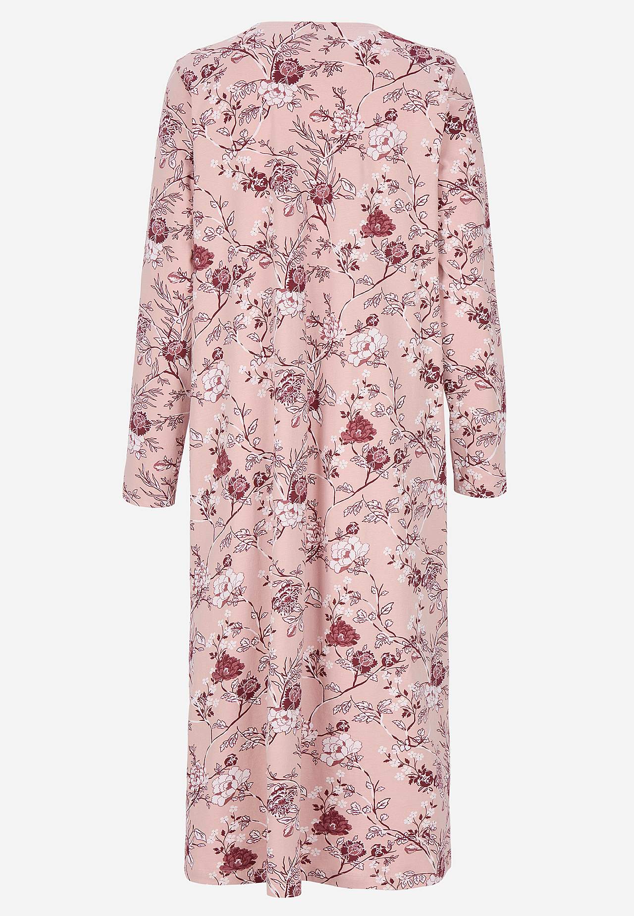 Kukallinen yömekko pitkillä hihoilla