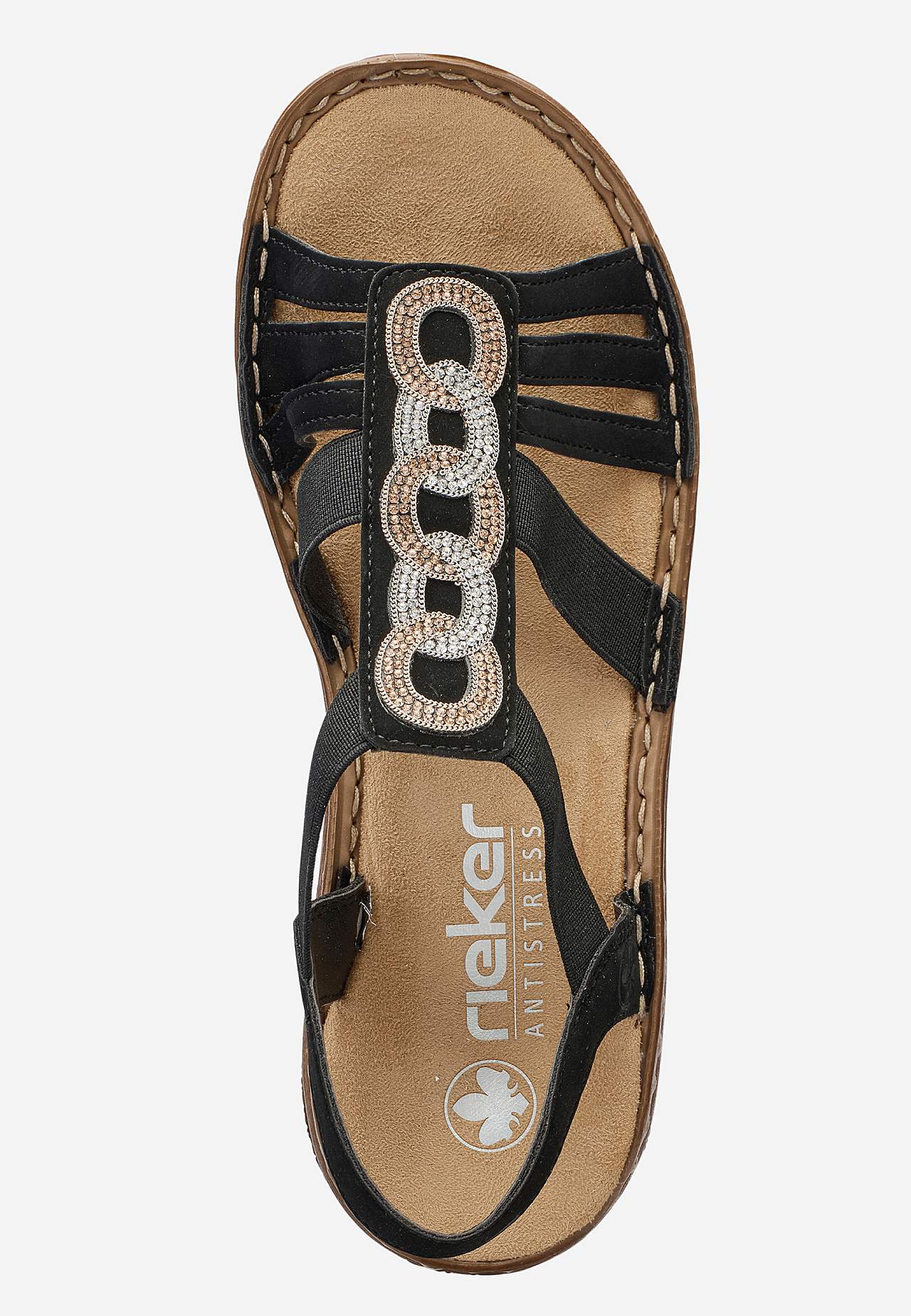 Sandaalit joustoremmeillä