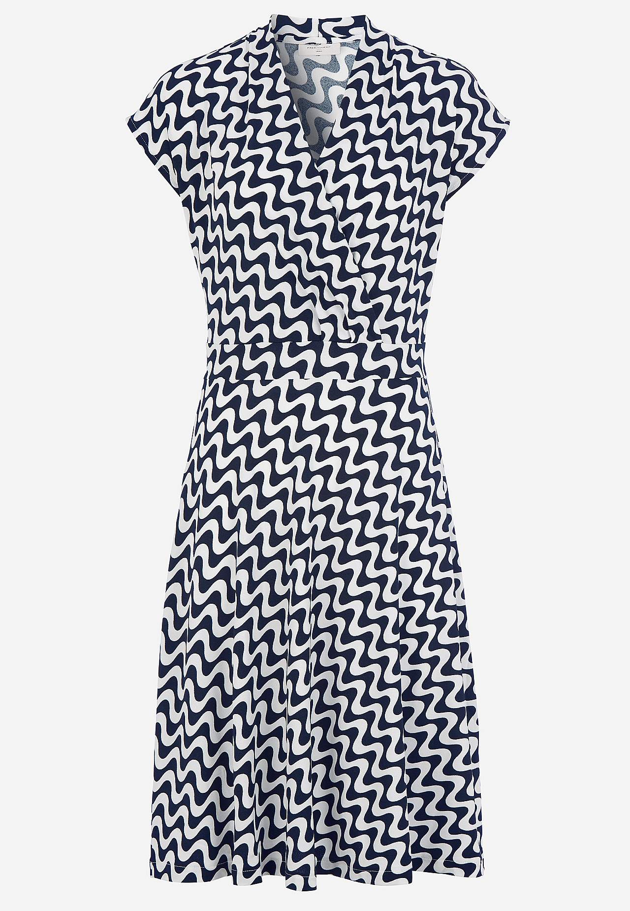 Kuviollinen trikoomekko