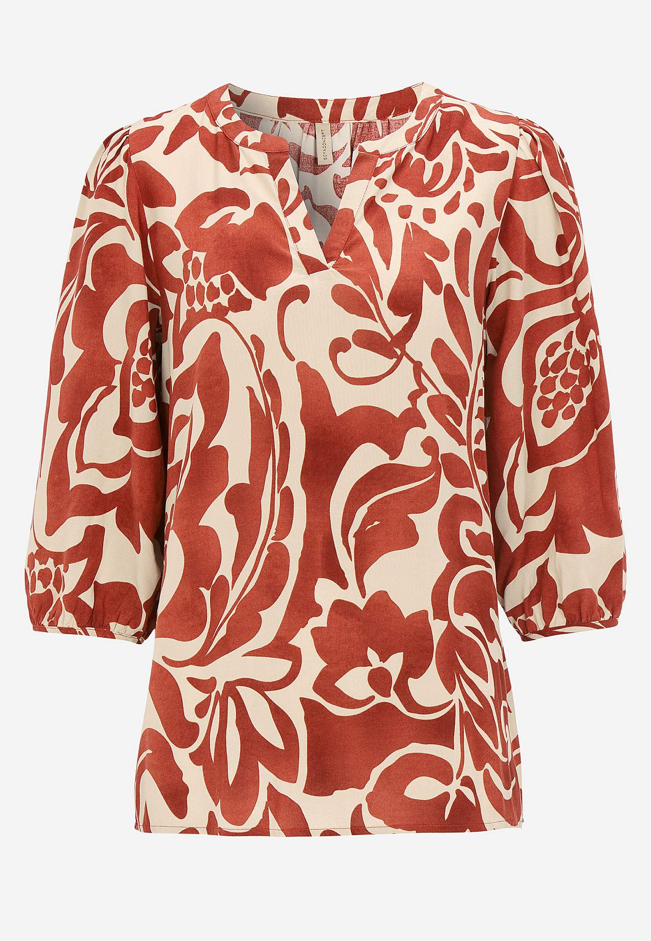 Kuvioitu viskoosipaita