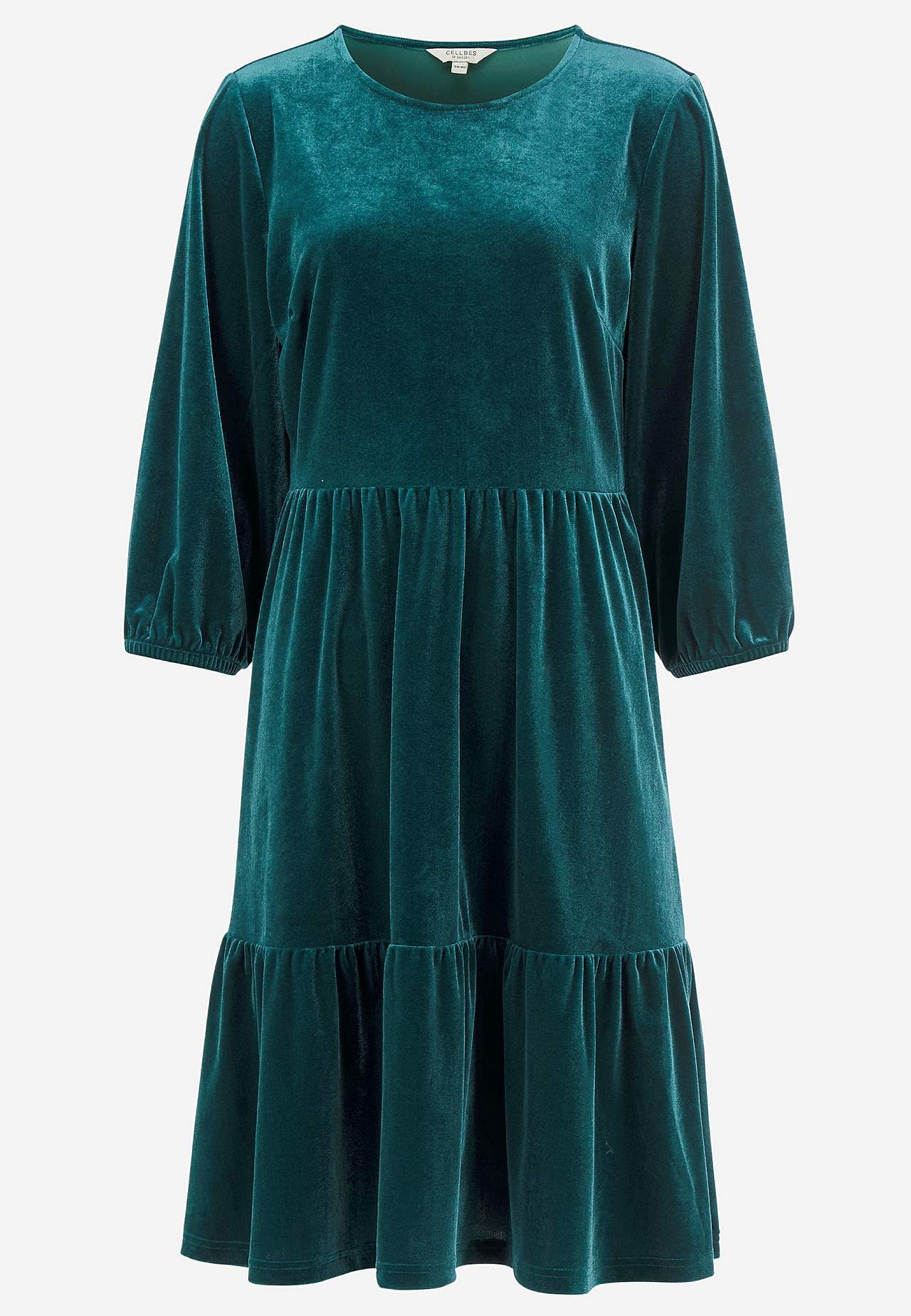 Samettimekko röyhelöillä