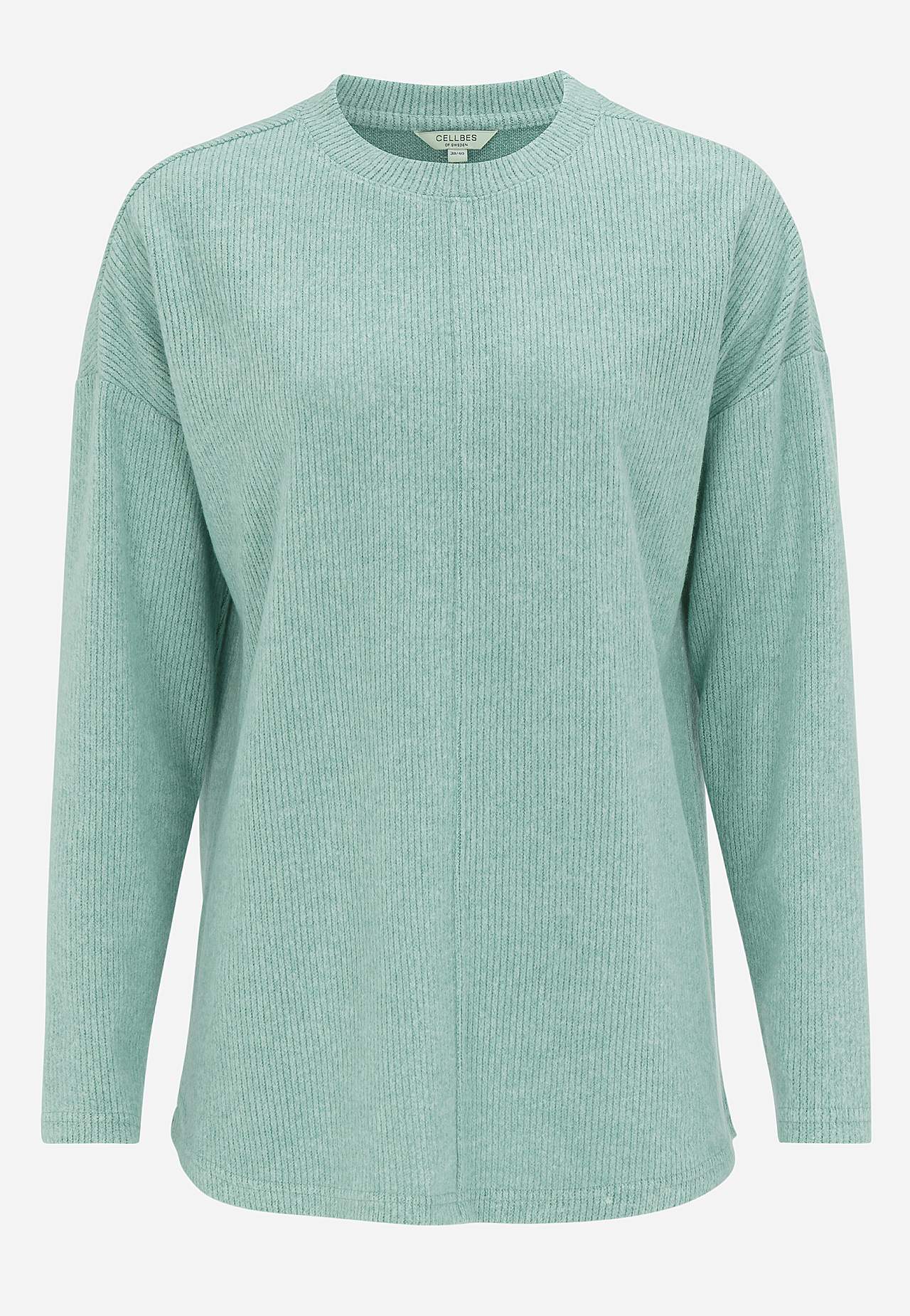 Hyvin pehmeä pusero koristeellisella keskisaumalla Beata