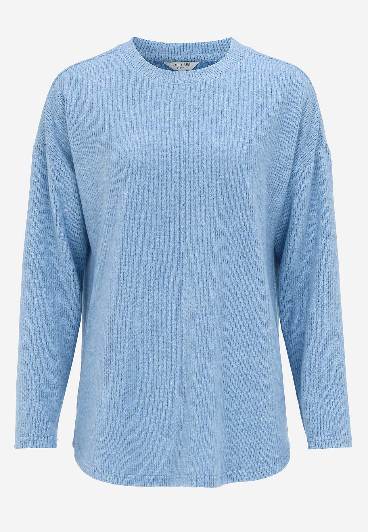 Hyvin pehmeä pusero koristeellisella keskisaumalla Beata