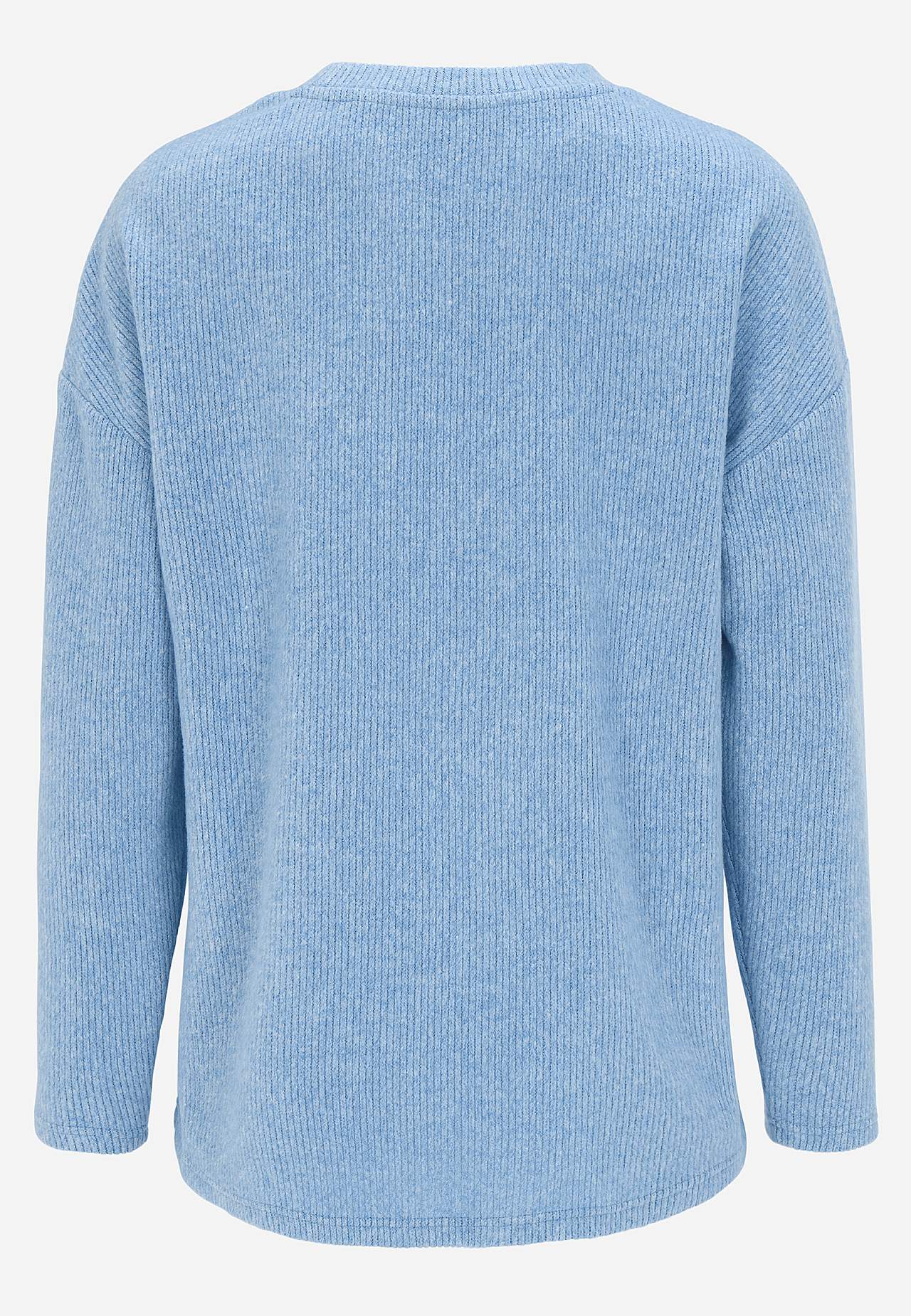 Hyvin pehmeä pusero koristeellisella keskisaumalla Beata