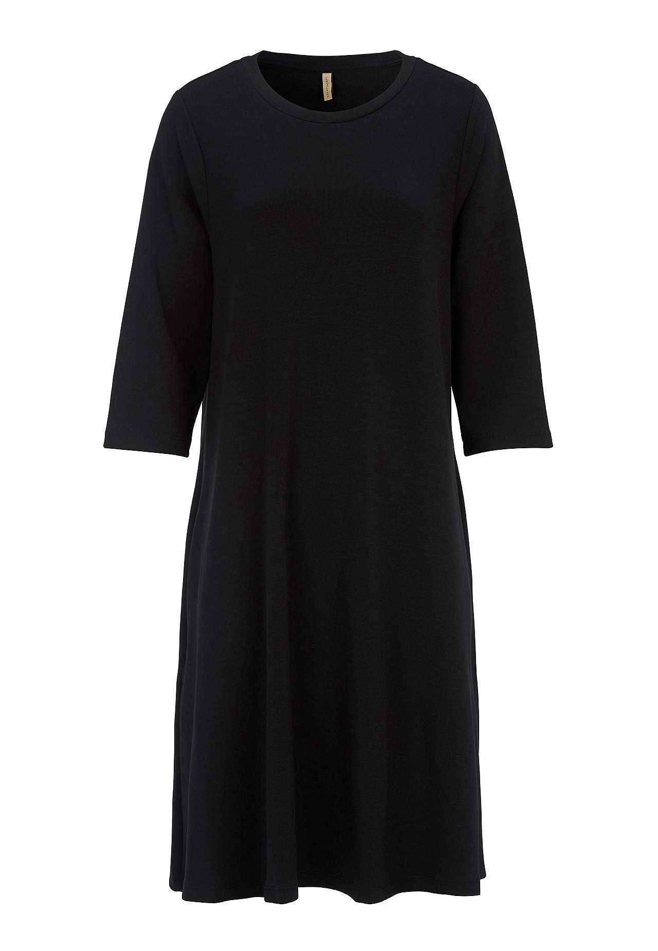 Hyvin pehmeä trikoomekko taskuilla