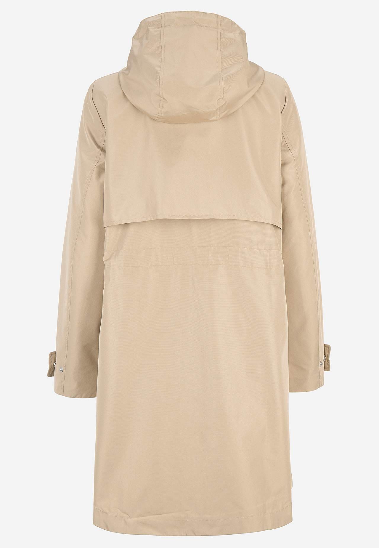 Tyylikäs, vuorattu parka