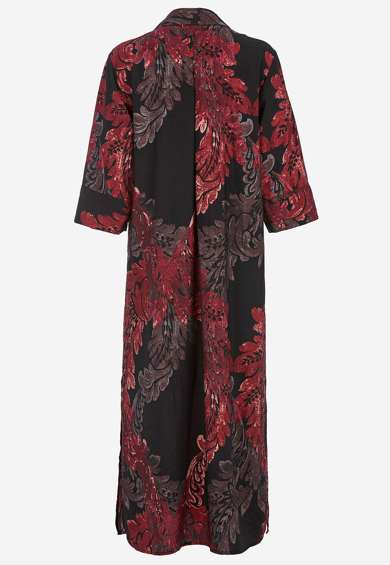 Kudottu, kuviollinen mekko