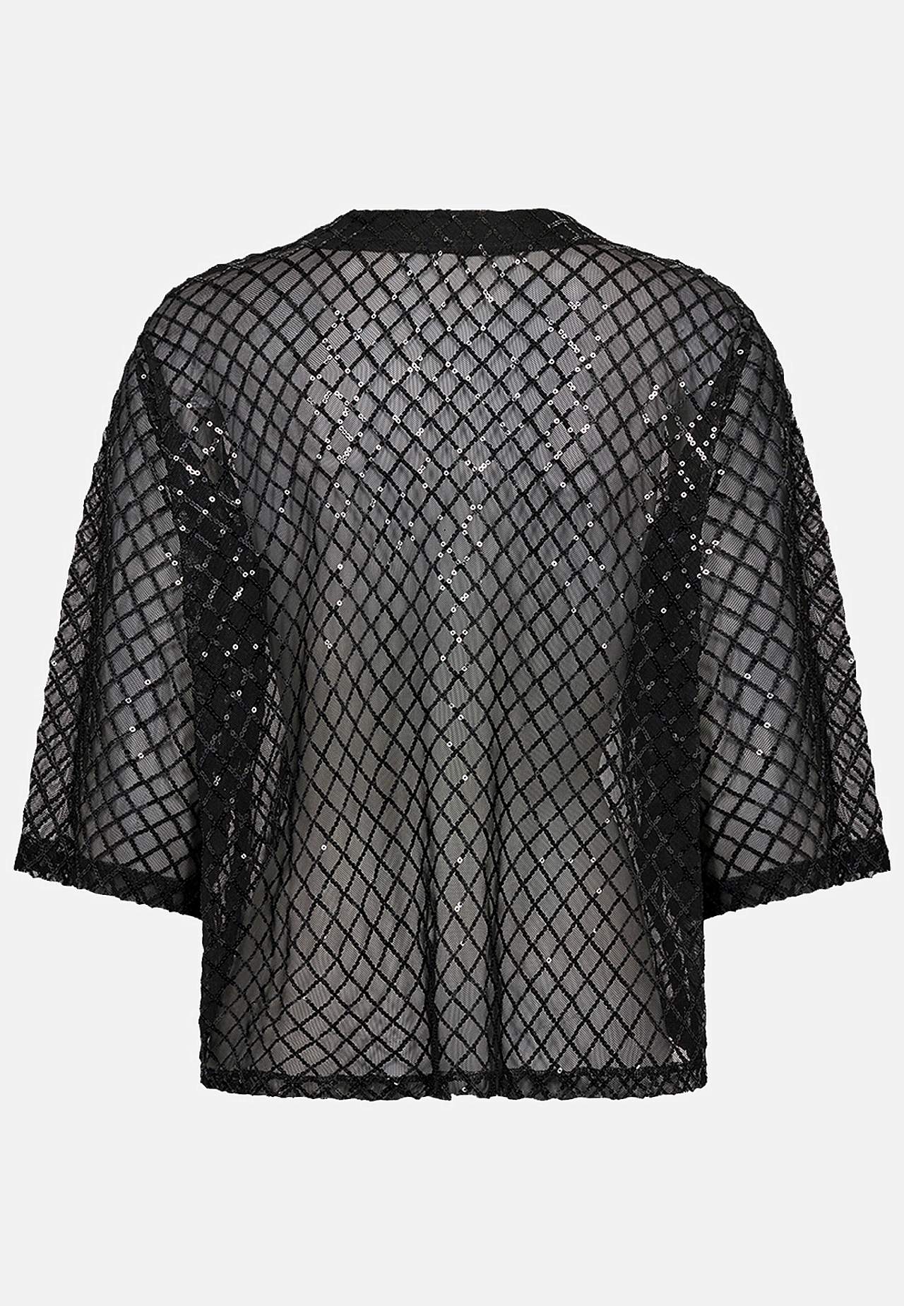 Tyylikäs sisätakki paljeteilla