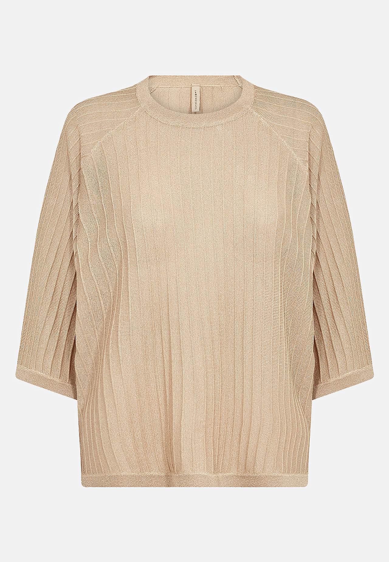 Tiheäsilmukkainen neule kimallelangoilla