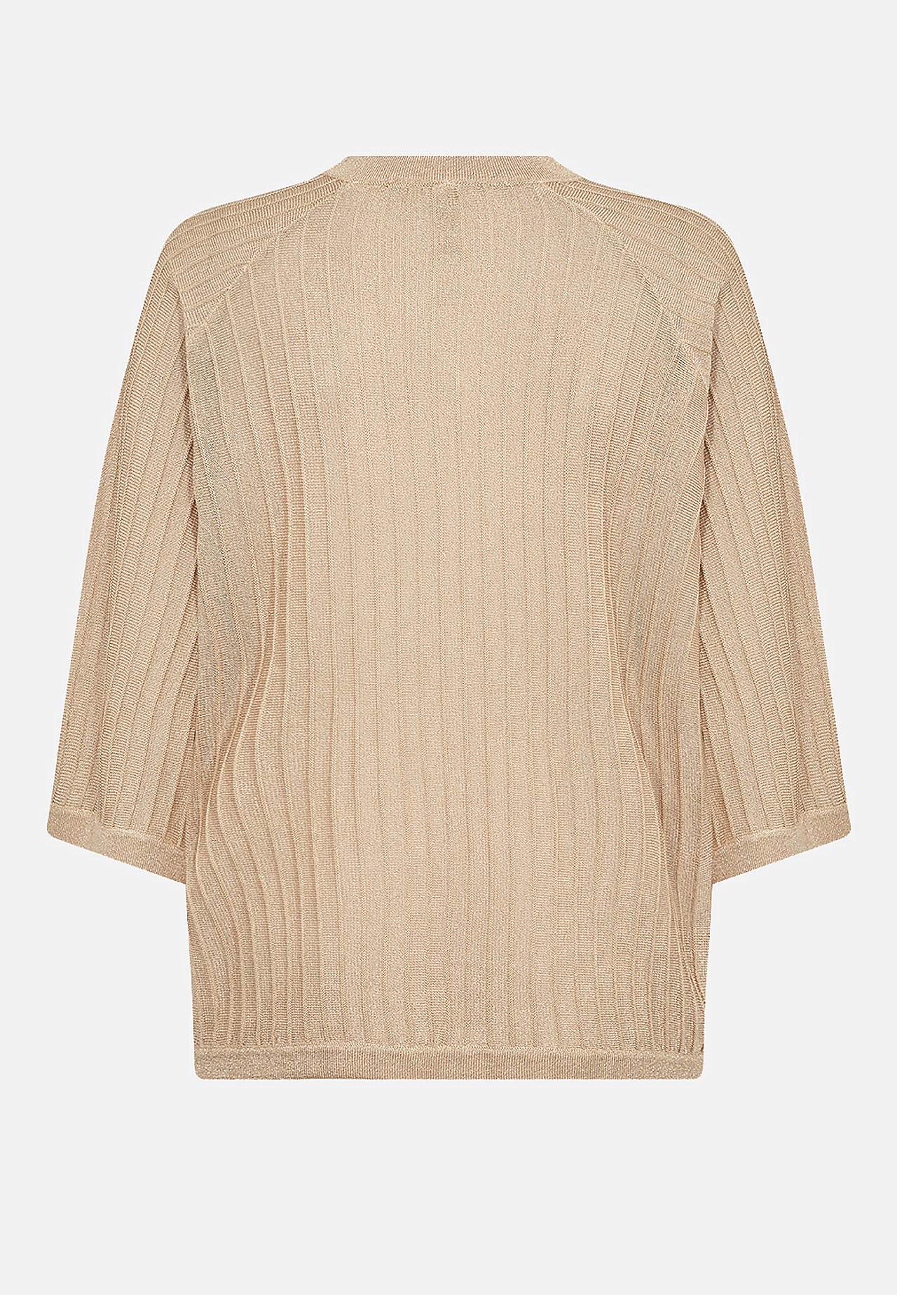 Tiheäsilmukkainen neule kimallelangoilla