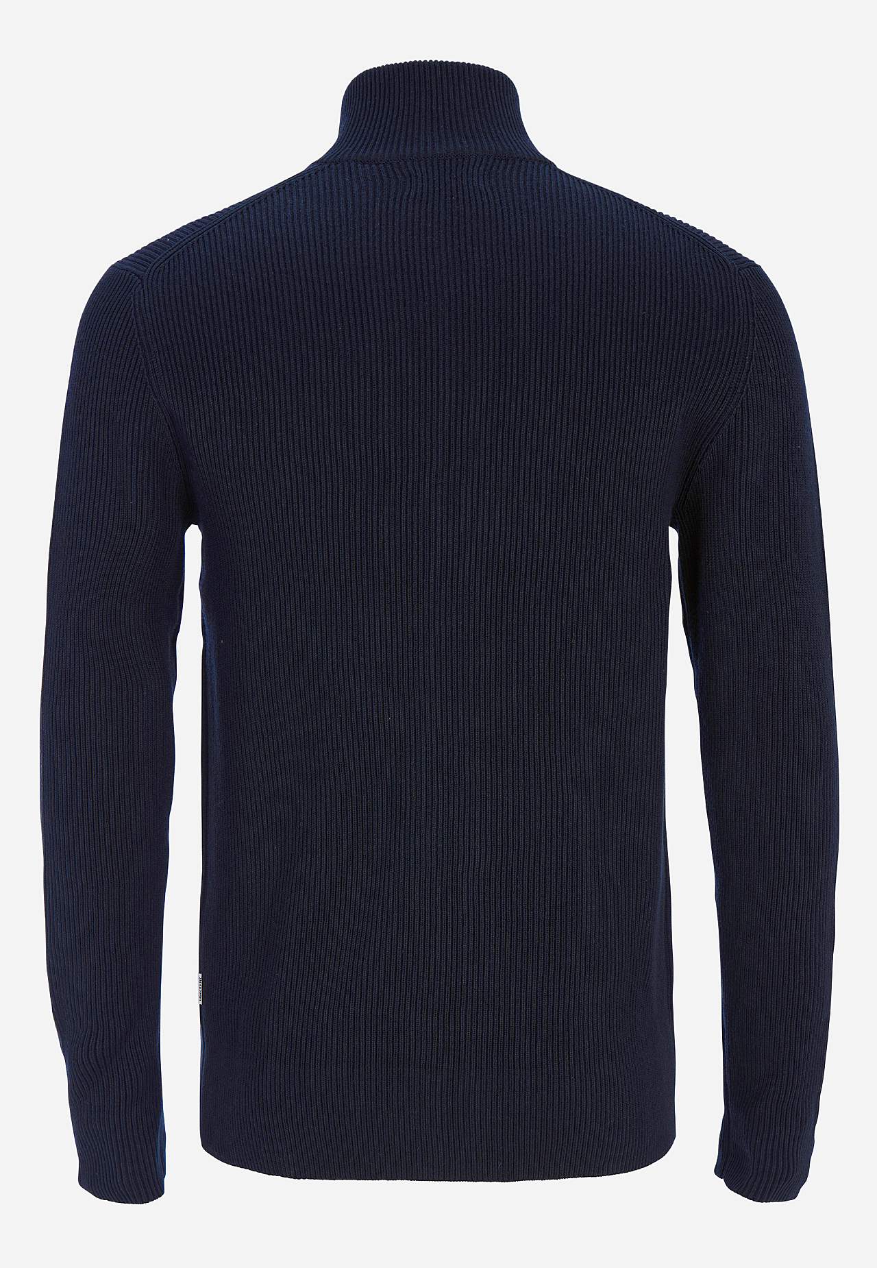 Neulottu neuletakki vetoketjulla