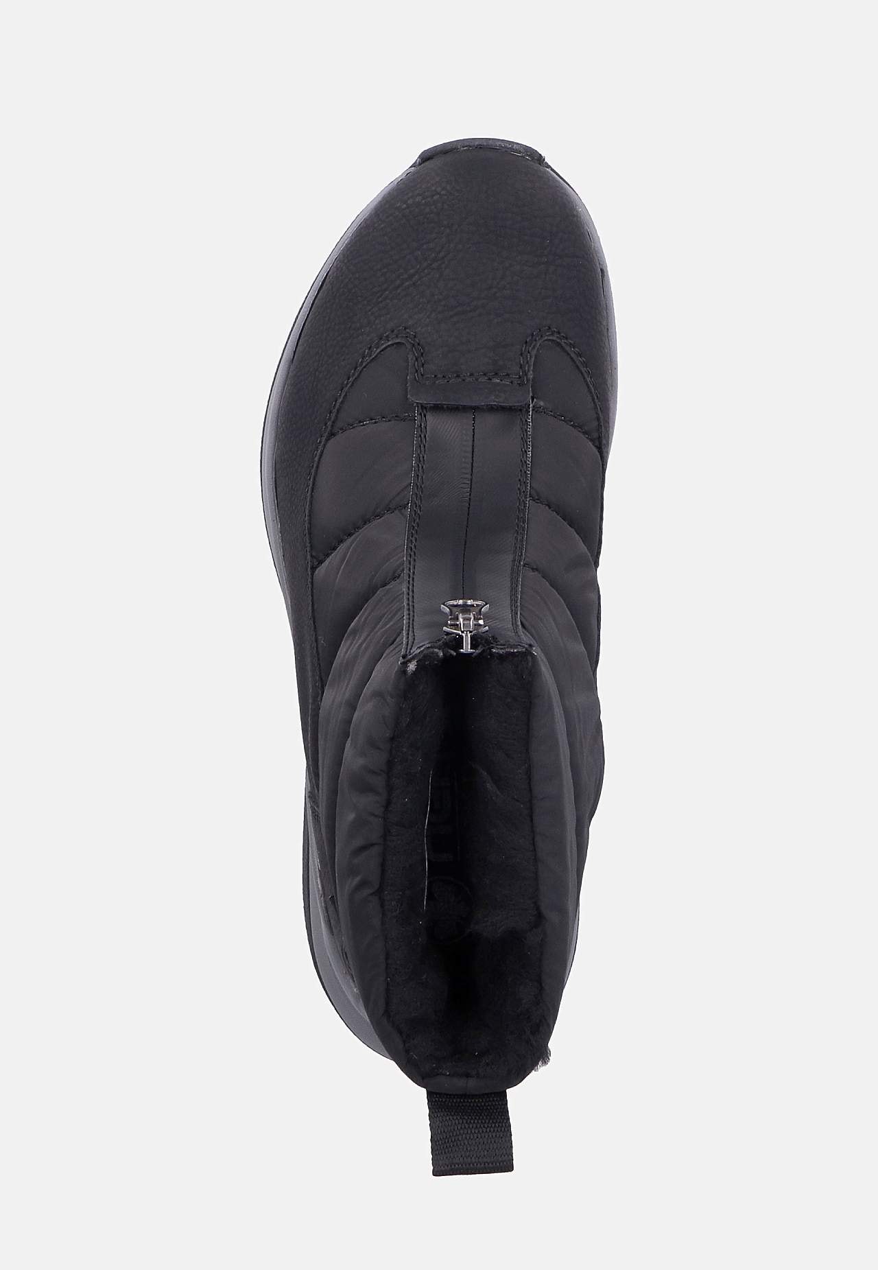 Vuorattu varsikenkä jääkengillä