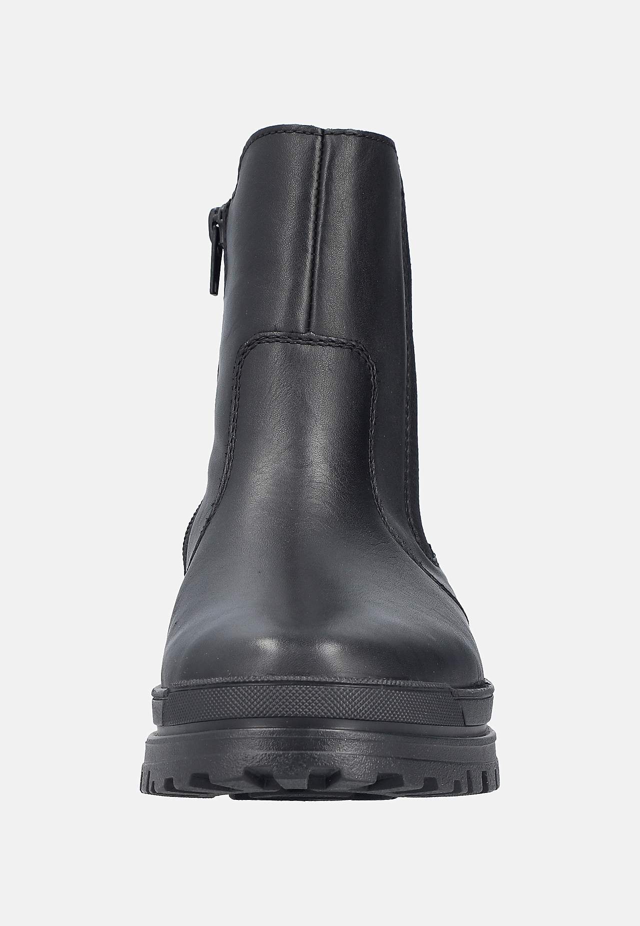 Nahkakenkä sisäänvedettävillä jääkengillä