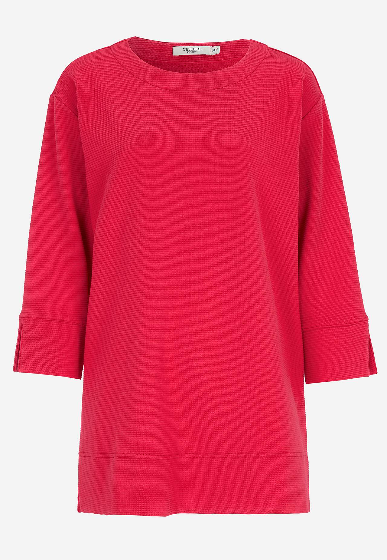 Trikootunika halkioilla