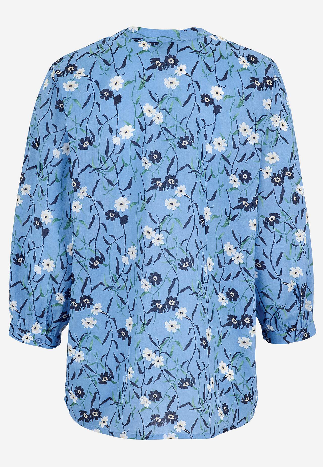 Kukkakuvioinen, kudottu tunika