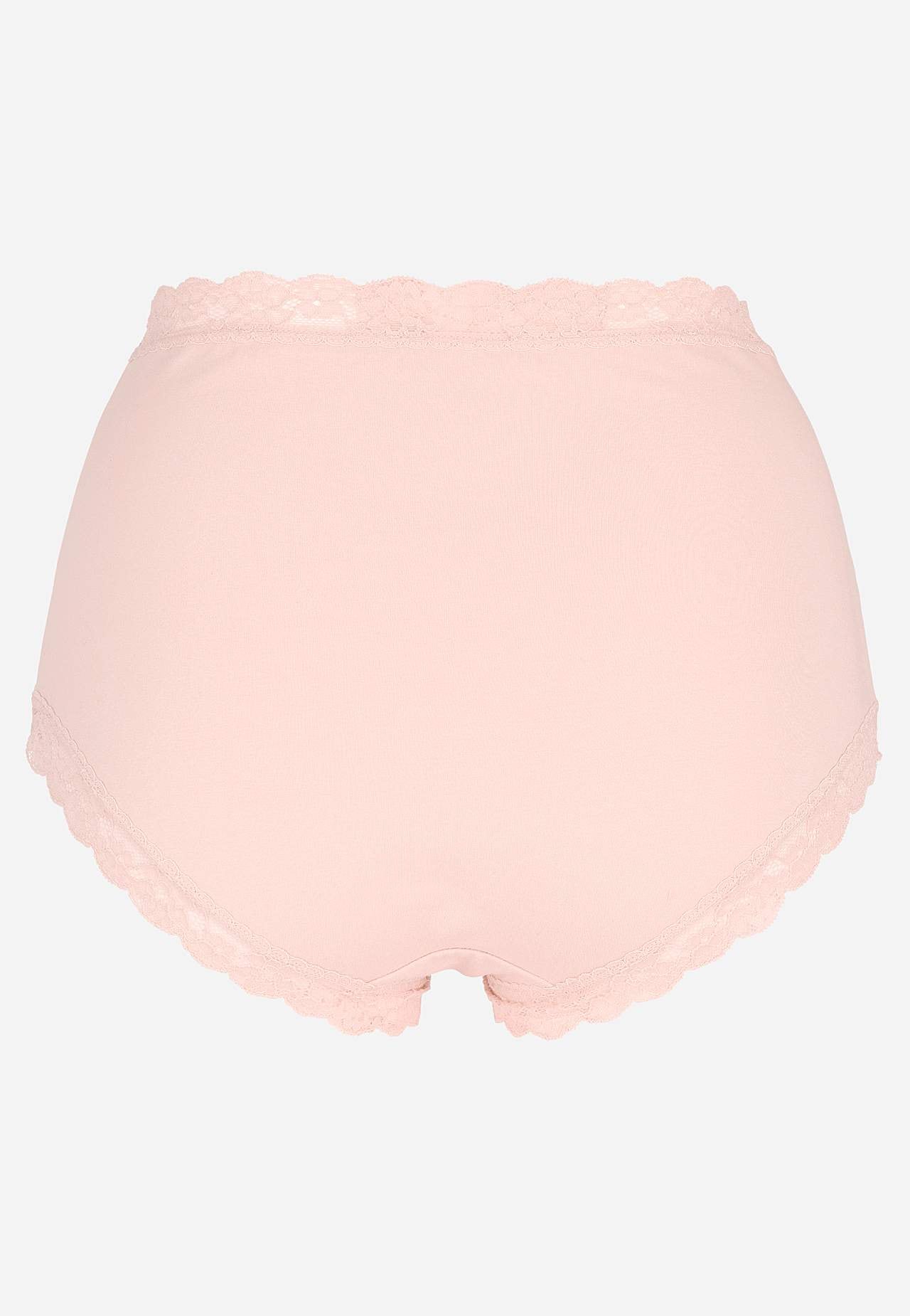 Pikkuhousut korkealla vyötäröllä ja pitsillä 3 kpl/pakkaus