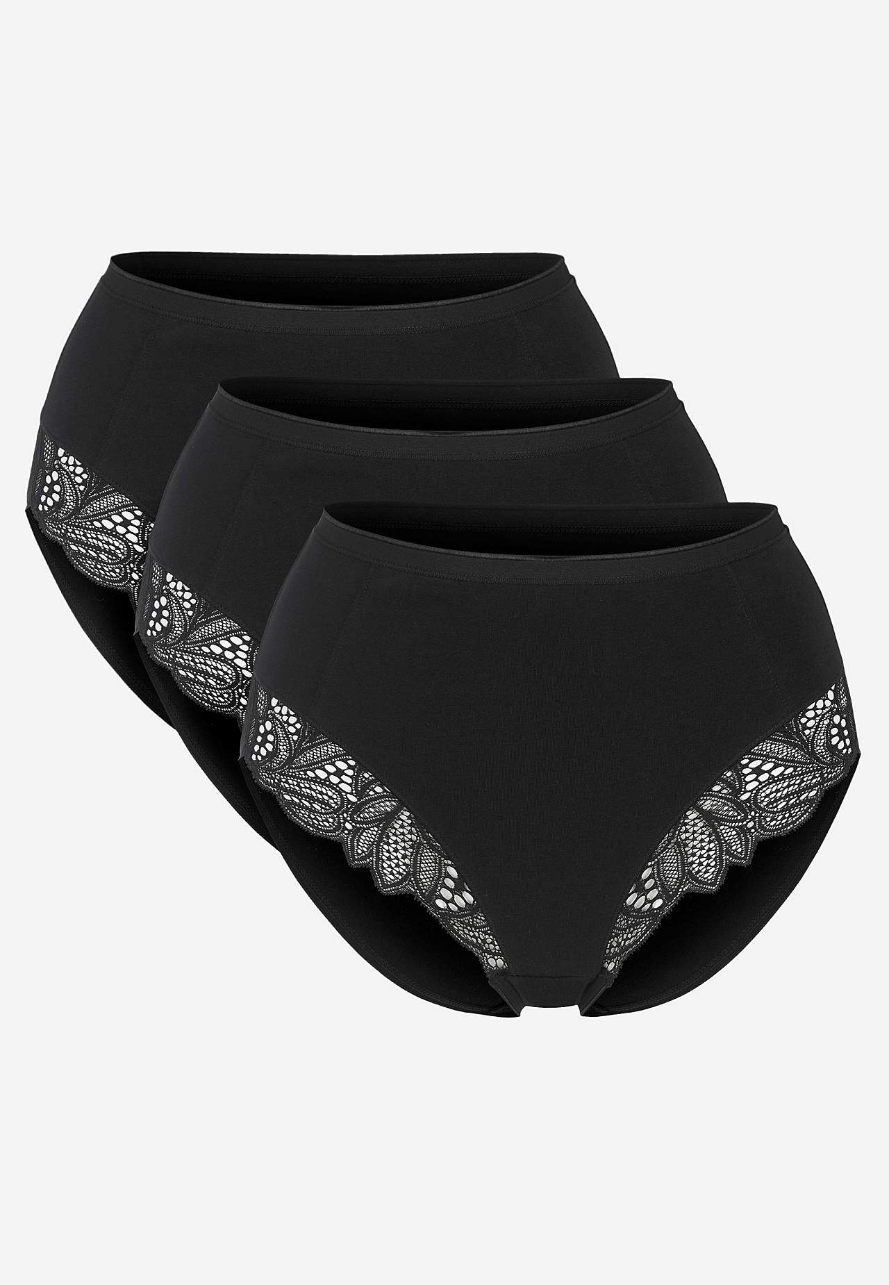 Light shaping pikkuhousut pitsiyksityiskohdalla 3 kpl/pakkaus