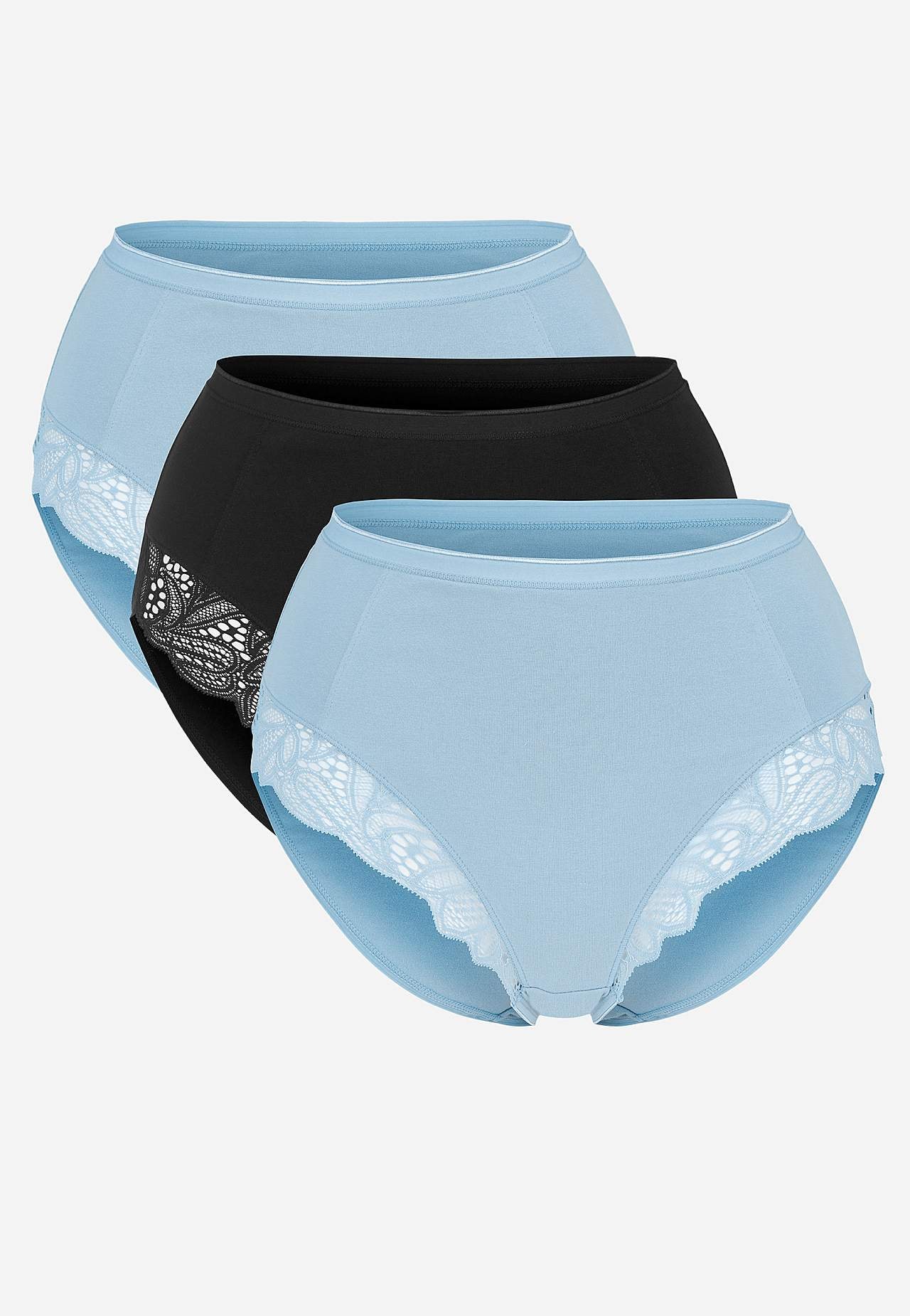 Light shaping pikkuhousut pitsiyksityiskohdalla 3 kpl/pakkaus