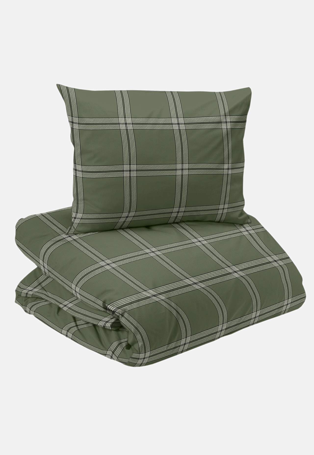 Ruudullinen flanellipussilakana 150x210 cm