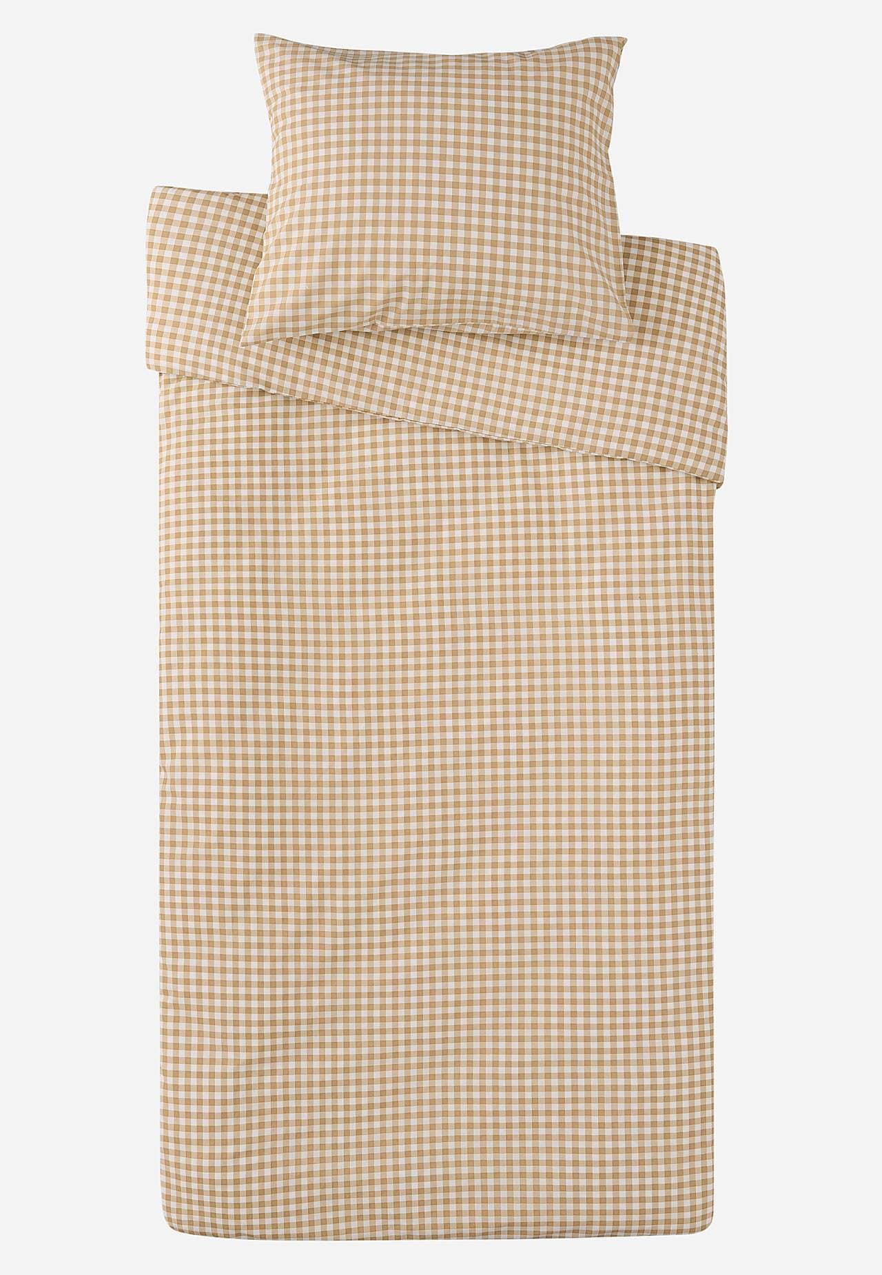 Pieniruutuinen pussilakanasetti 150x210 cm