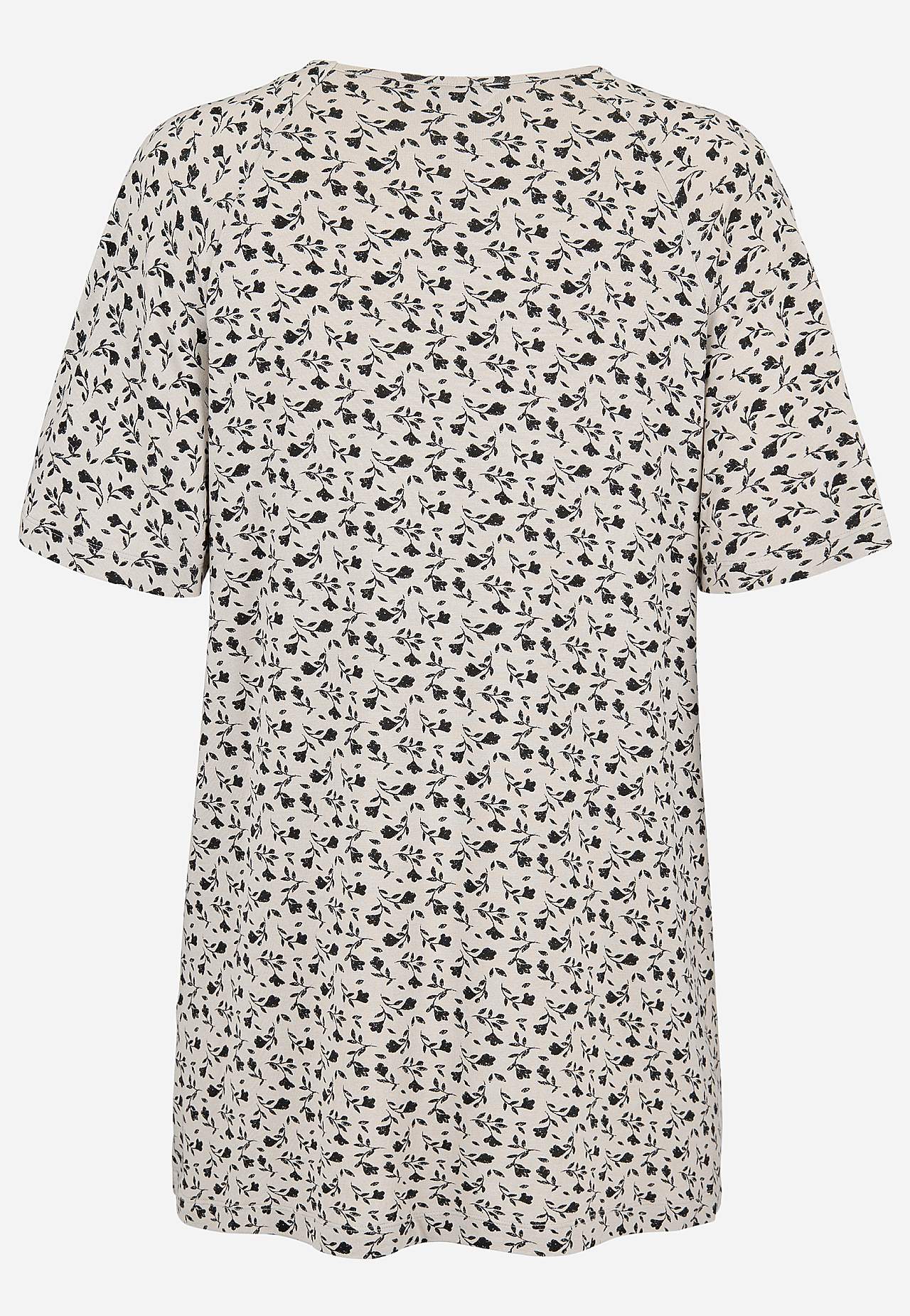 Kukkakuvioinen trikootunika