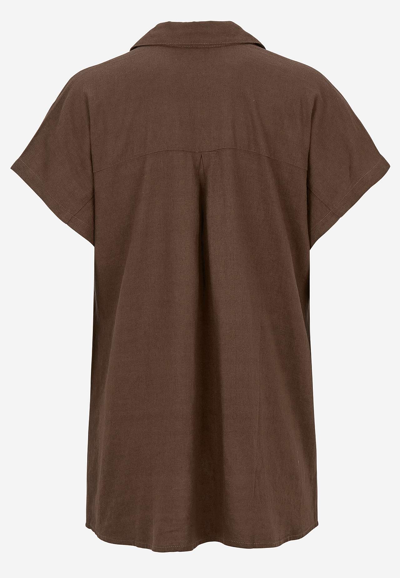 Pellavatunika taskuilla