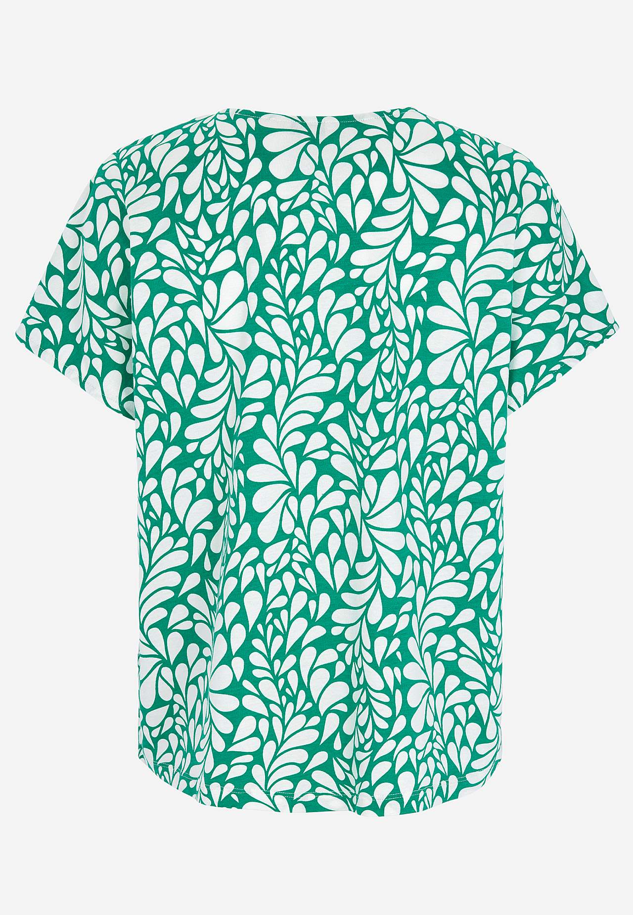 Trikootoppi lyhyillä hihoilla