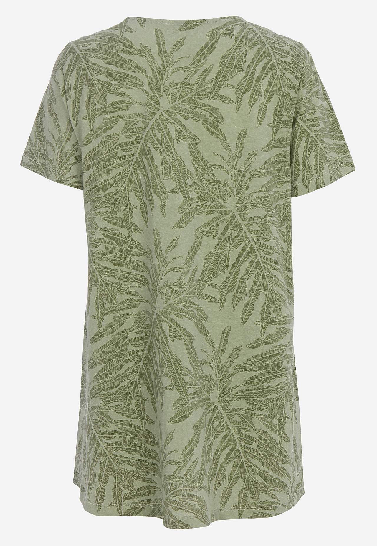 Tunikatoppi luomupuuvillasta taskuilla