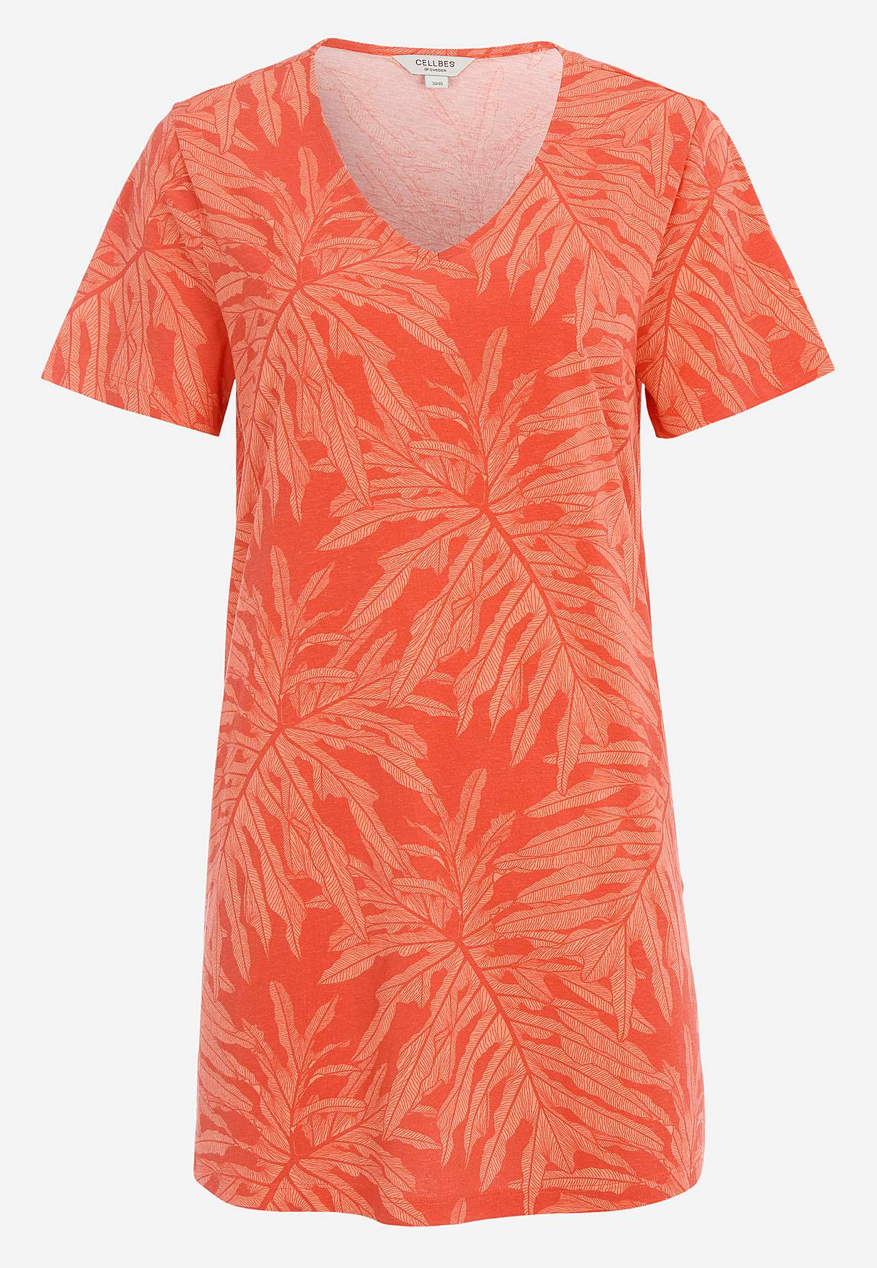 Tunikatoppi luomupuuvillasta taskuilla