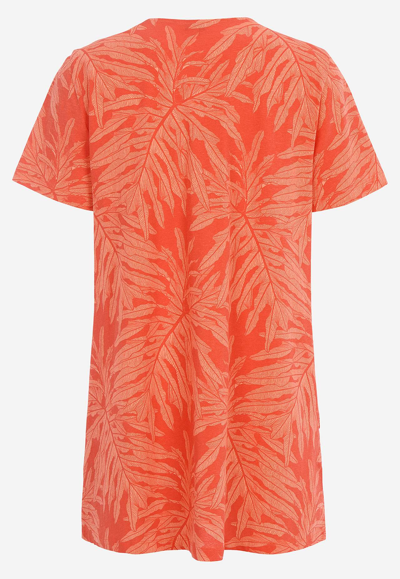 Tunikatoppi luomupuuvillasta taskuilla