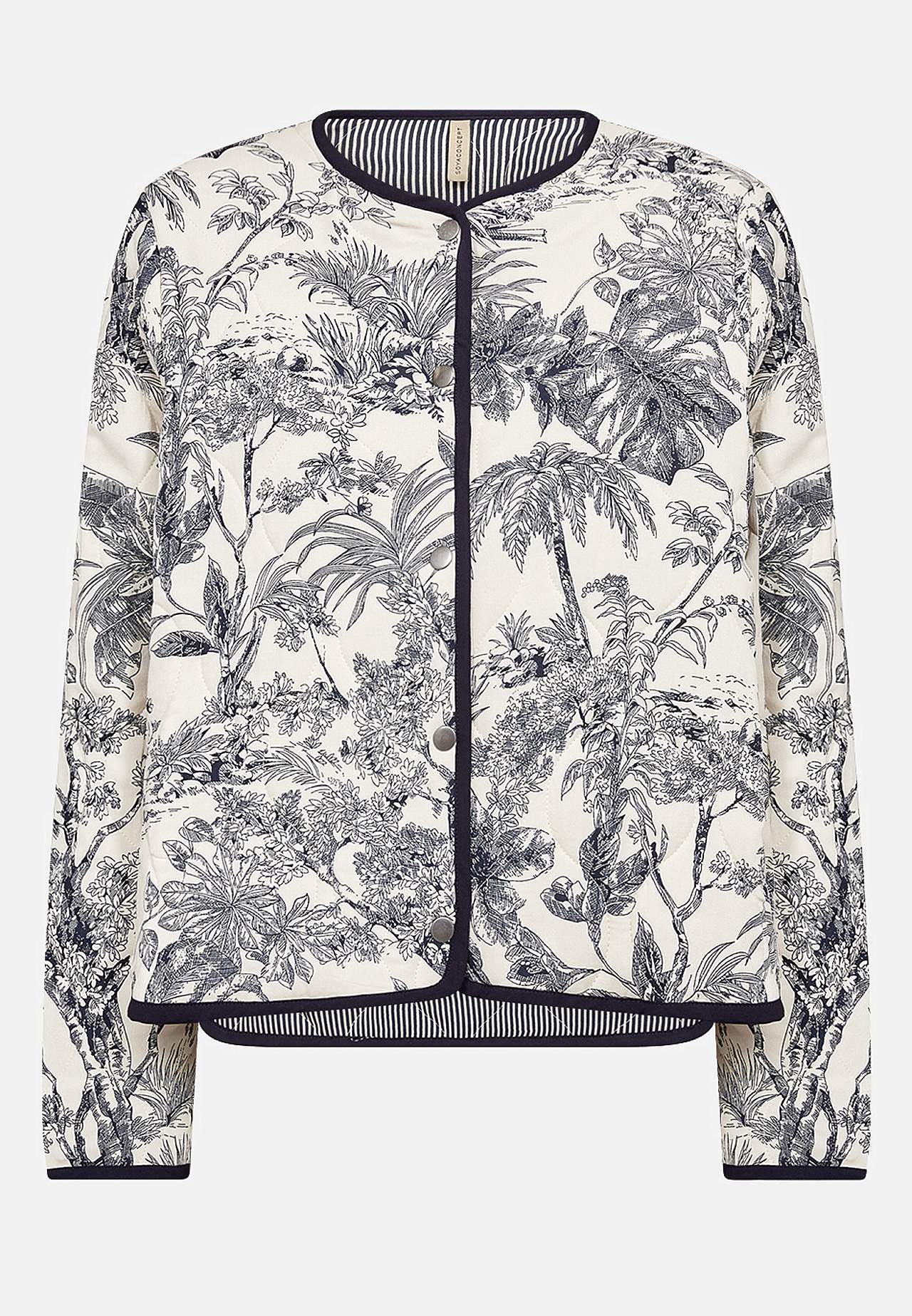 Kaksipuolinen, tikattu takki