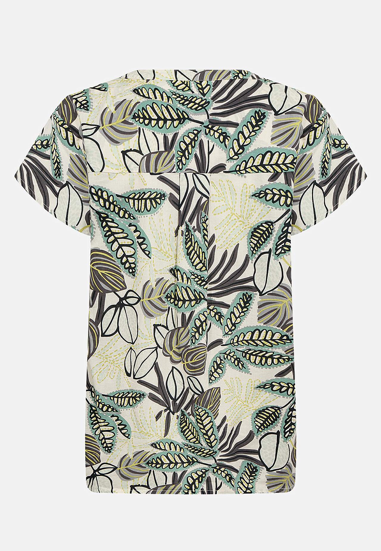 Kudottu, kuvioitu puuvillapusero