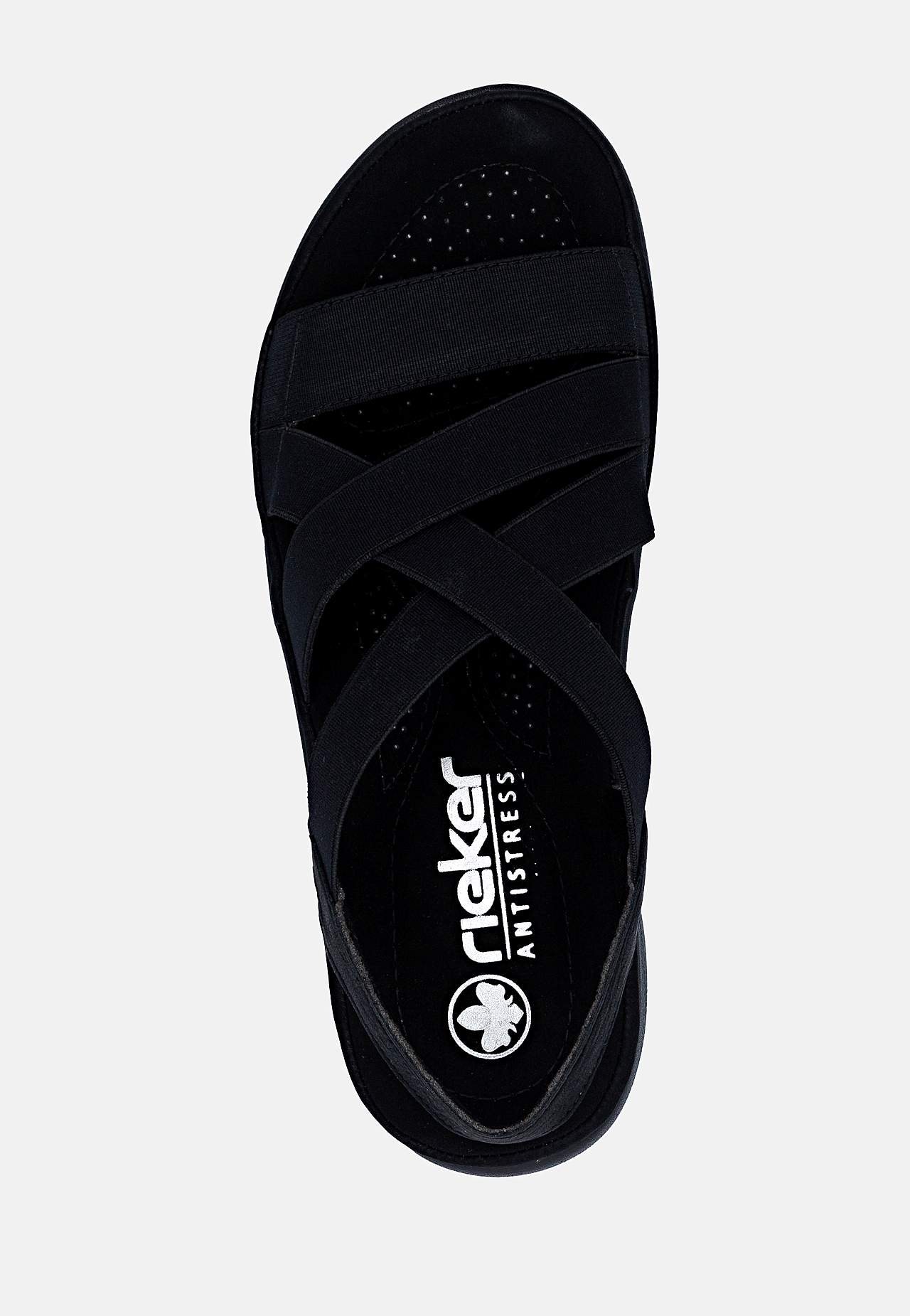 Sandaali elastisilla hihnoilla