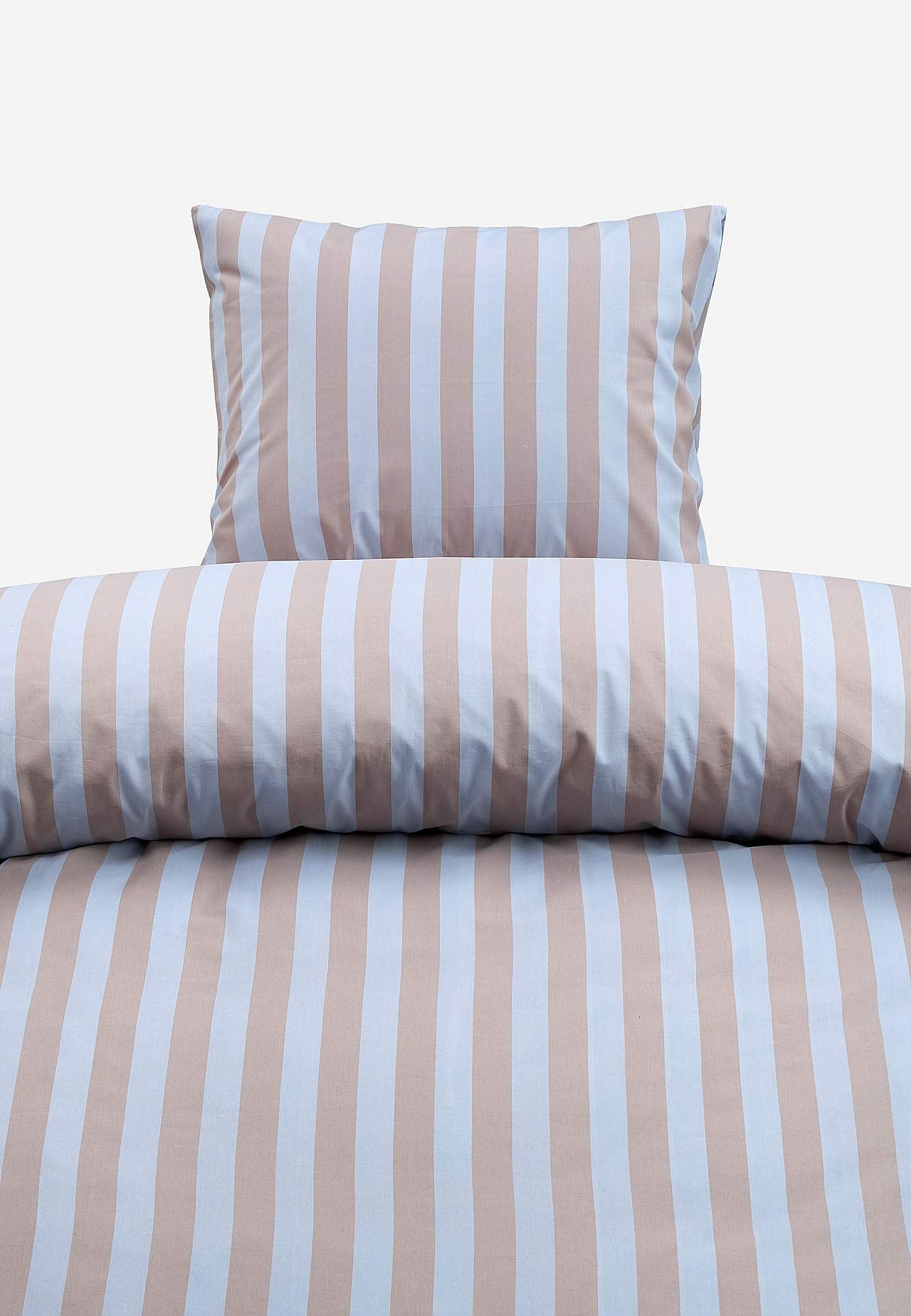 Raidallinen pussilakanasetti 150x210 cm