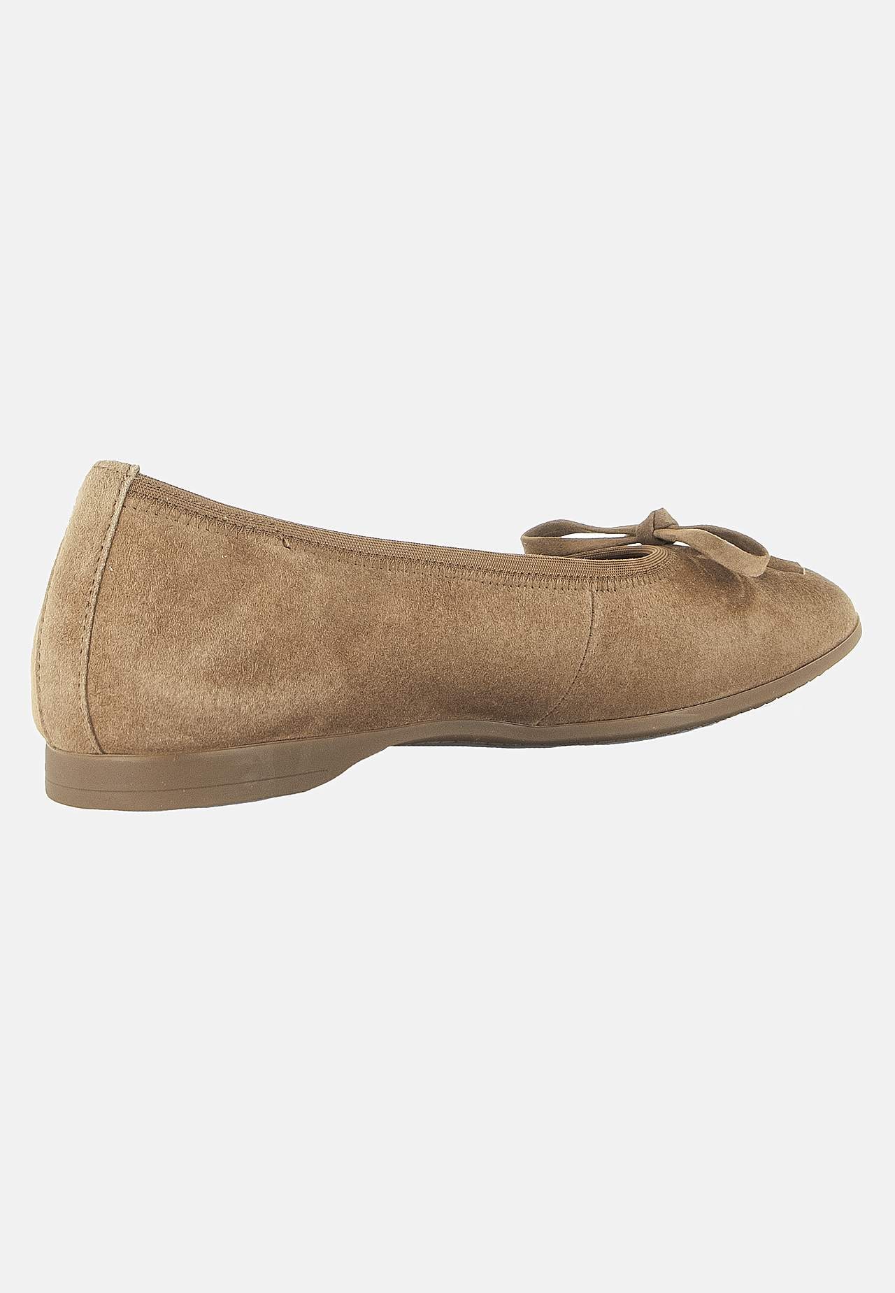 Ballerinat mokkanahkasta