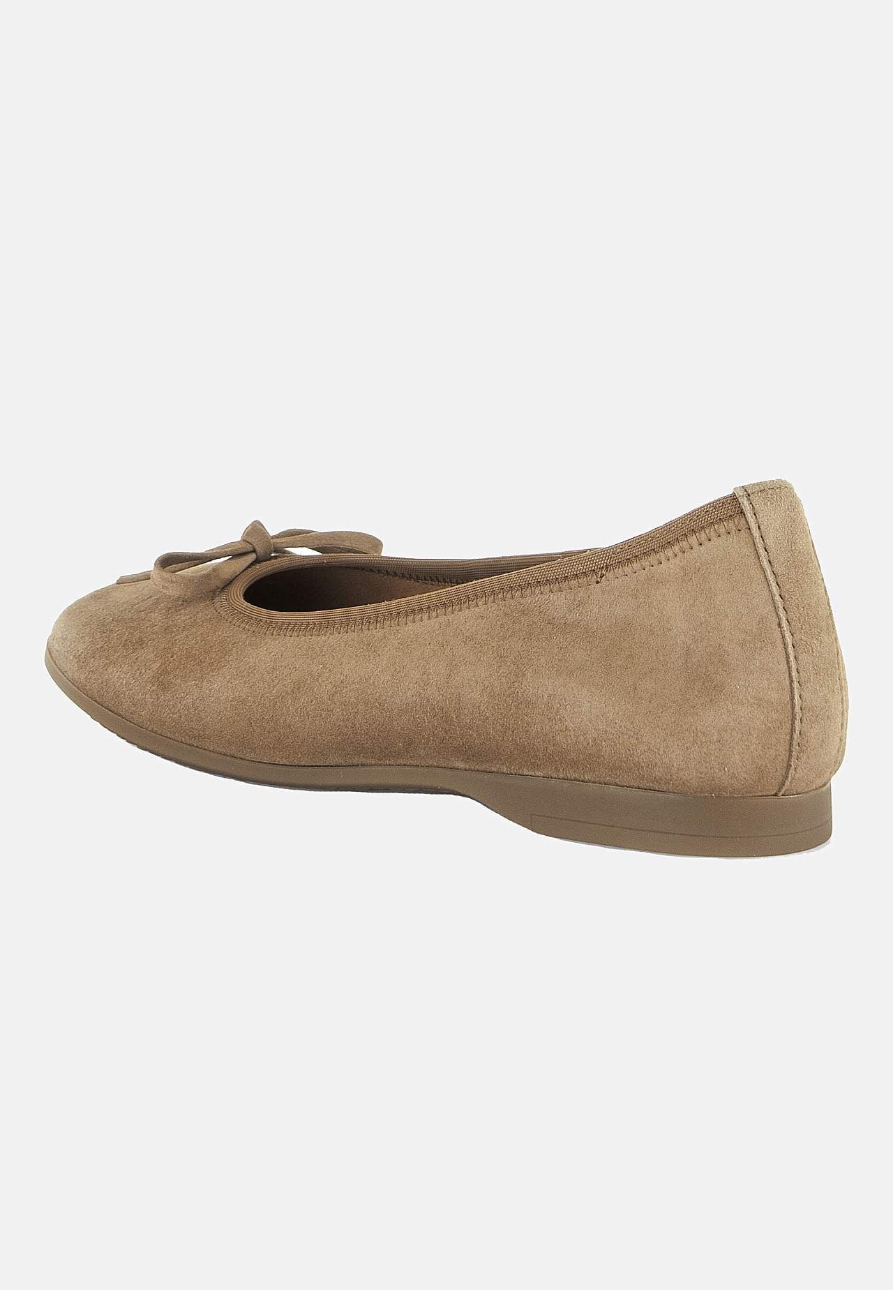 Ballerinat mokkanahkasta