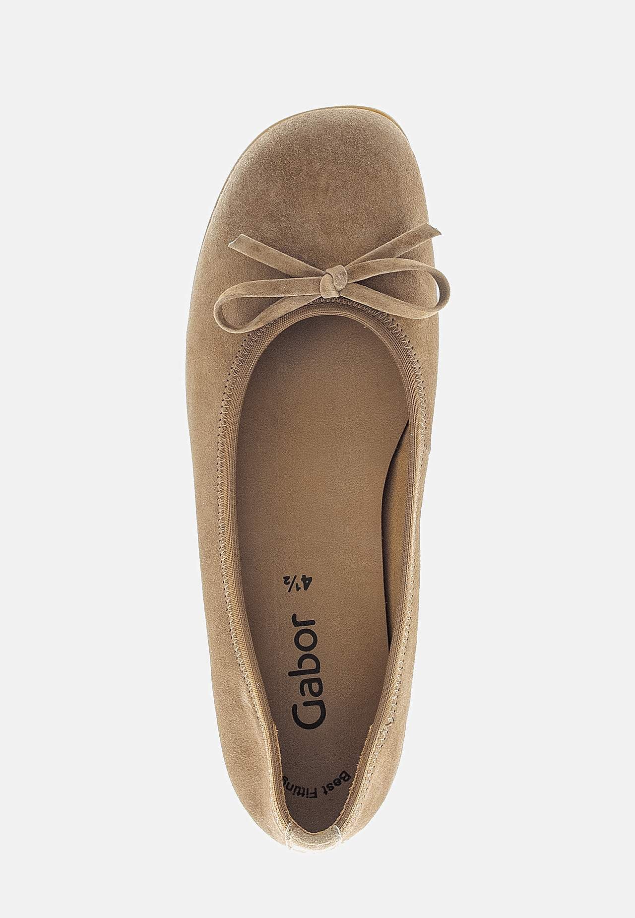 Ballerinat mokkanahkasta