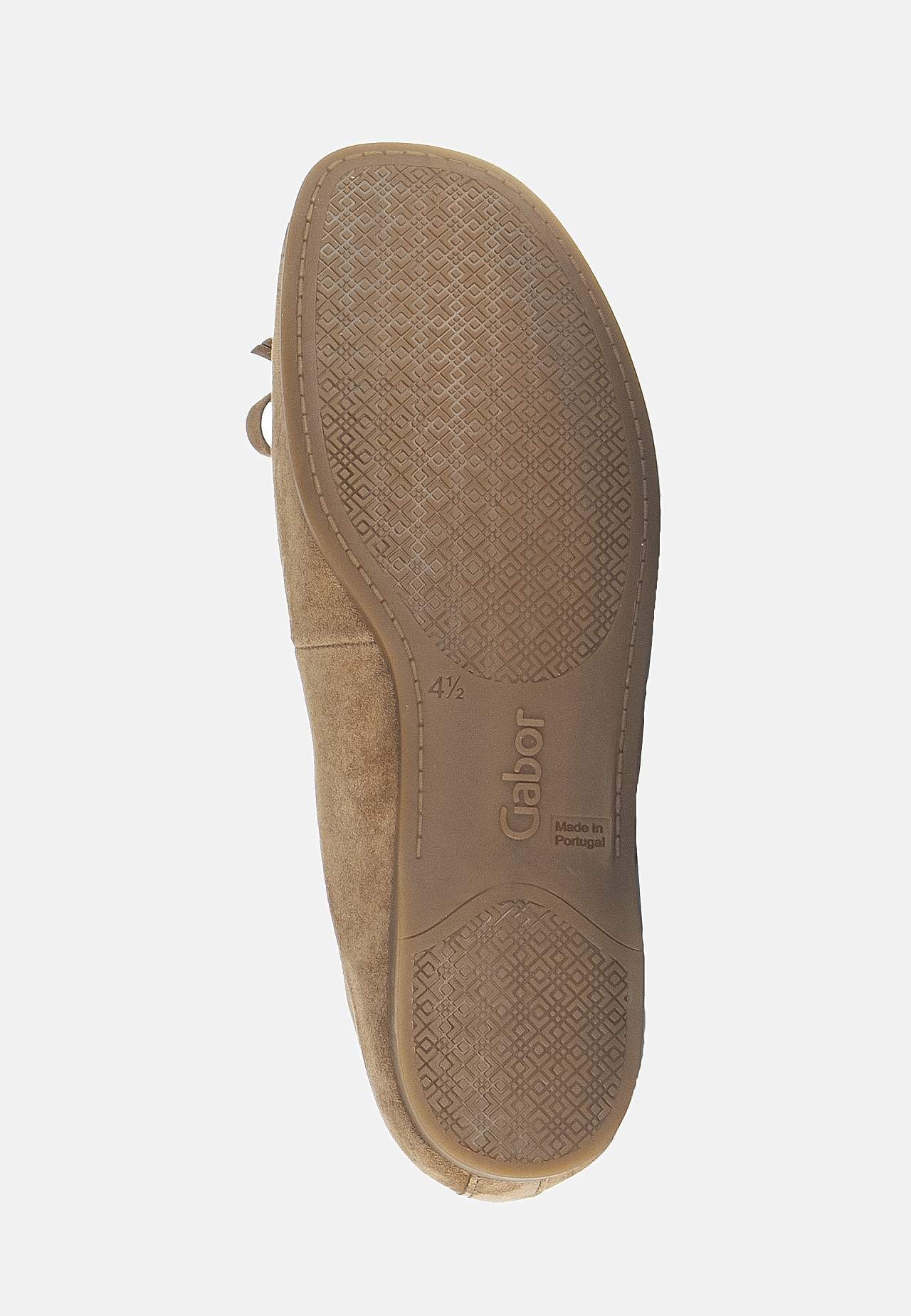 Ballerinat mokkanahkasta