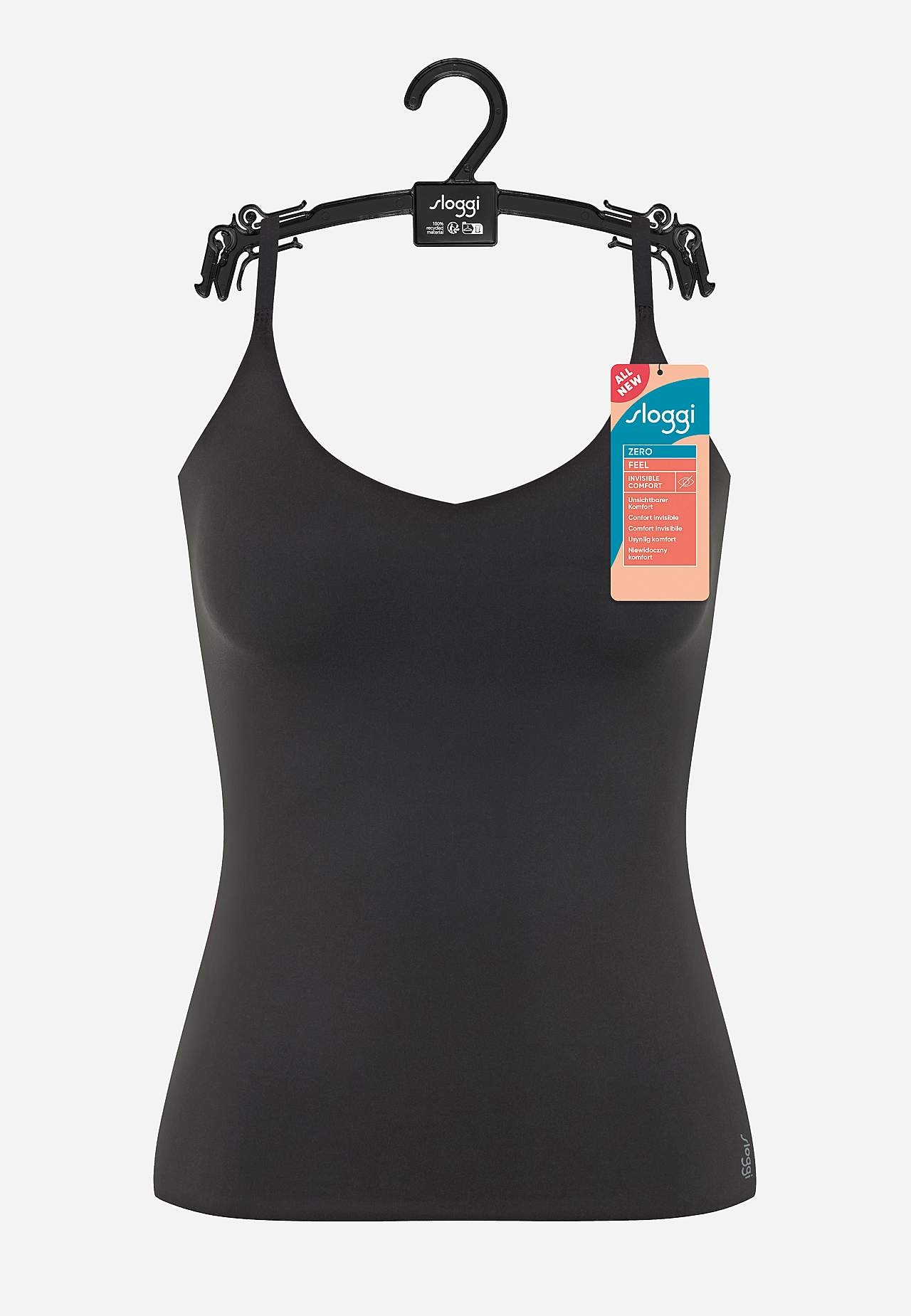 Saumaton toppi säädettävillä olkaremmeillä ZERO Feel 2.0 Spaghetti top