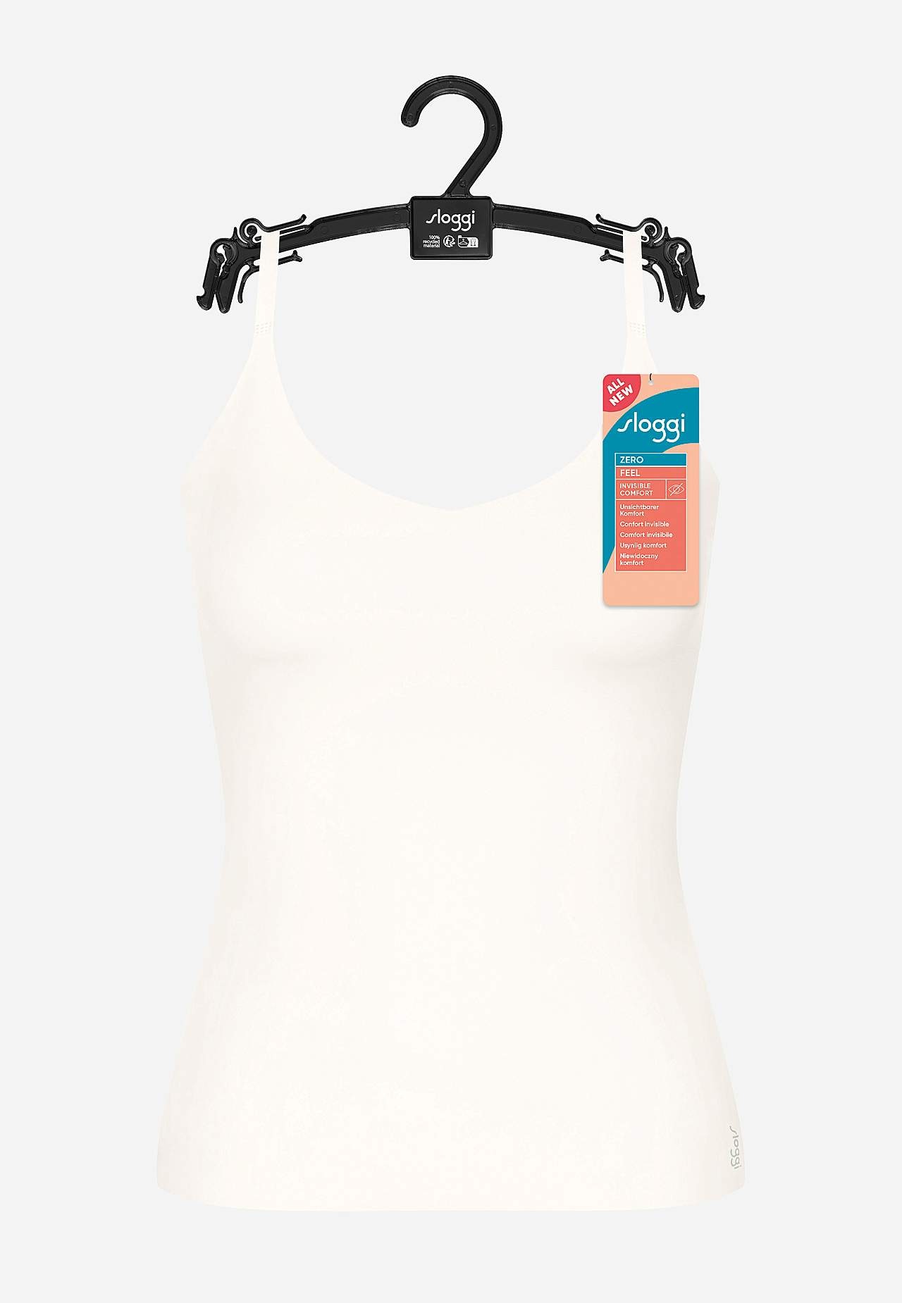 Saumaton toppi säädettävillä olkaremmeillä ZERO Feel 2.0 Spaghetti top